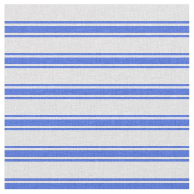 Lavender and Royal Blue Colored Lines Fabric (Close Up)