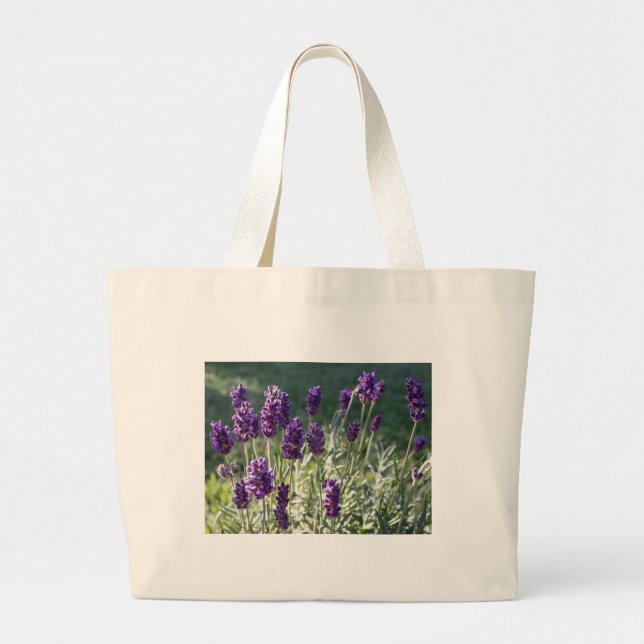 Lavender and Sunlight Tote Bag (Front)