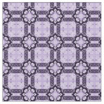Lavender and Violet Geometric Pattern Fabric