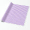 Lavender and White Gingham