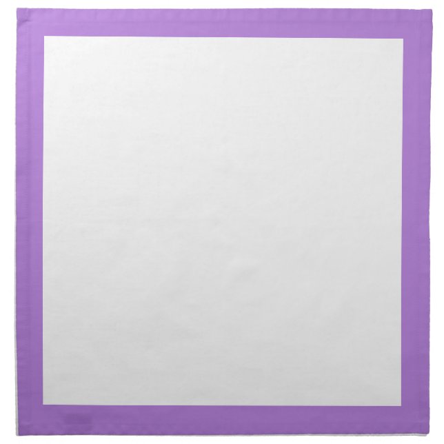 Lavender and White Napkins (Front)