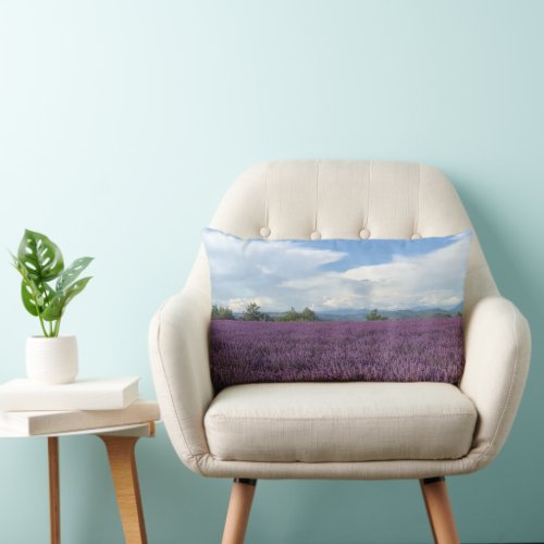 Lavender at French Riviera France  Lumbar Pillow