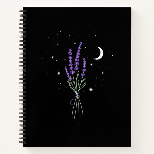 Lavender at Night Notebook