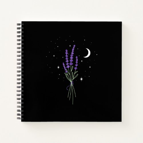 Lavender at Night Notebook