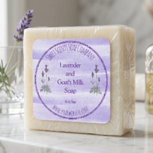 Lavender Bath and Cosmetics Label