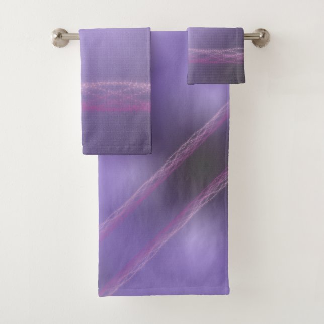 Lavender Bath Towel Set (Insitu)