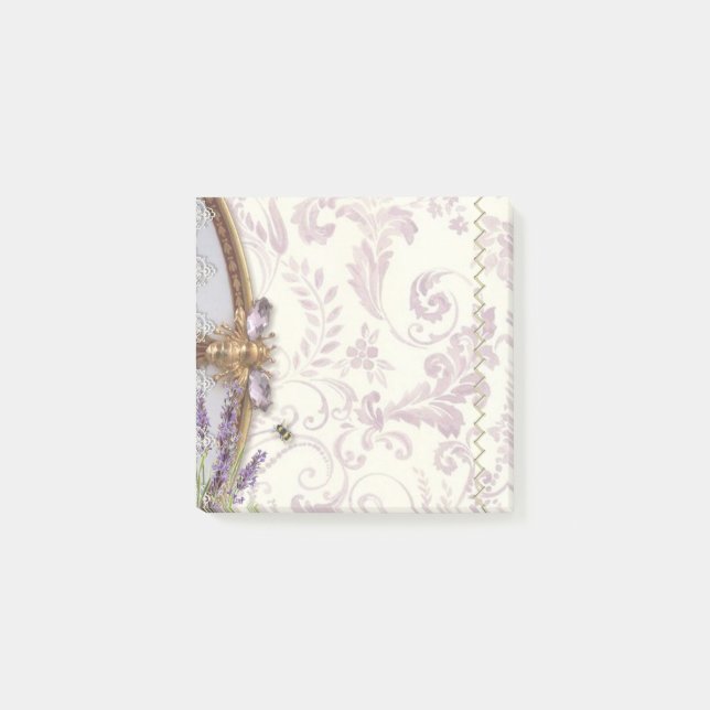 Lavender Bees Notes (Front)