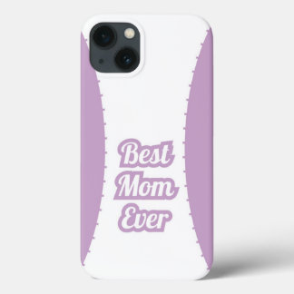 Lavender Best Mom Ever iPhone Case