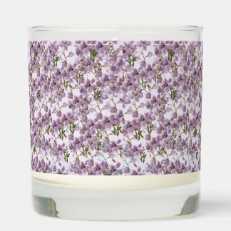 Lavender Bloom Floral Scented Candle