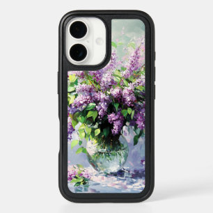 Lavender Blooming Lilac Bouquet iPhone 16 Case