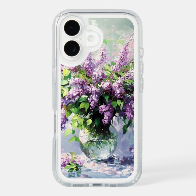 Lavender Blooming Lilac Bouquet Speck iPhone Case (Front)