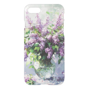 Lavender Blooming Lilac Bouquet iPhone SE/8/7 Case