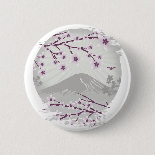Lavender Blossom Button (Front)