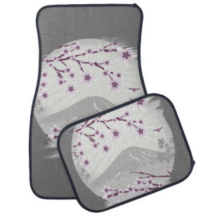 Lavender Blossom Car Floor Mat