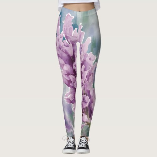 Lavender Blossom Leggings