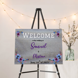 lavender Blue Foam Board