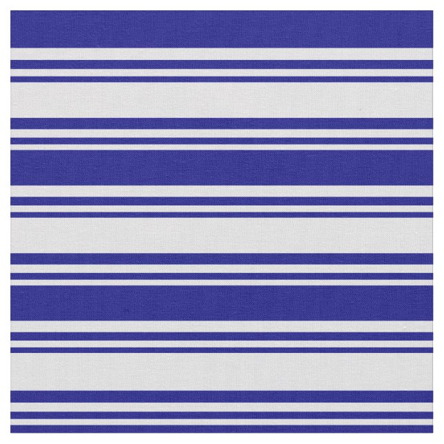 Lavender & Blue Lined Pattern Fabric (Close Up)