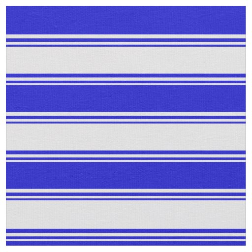 Lavender & Blue Lines Fabric