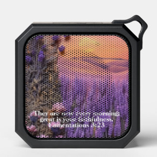 Lavender Bluetooth Speaker Lamentations 3:23