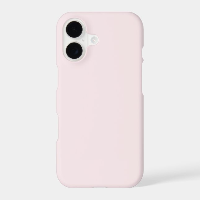 Lavender Blush Solid Color  Case-Mate iPhone Case (Back)