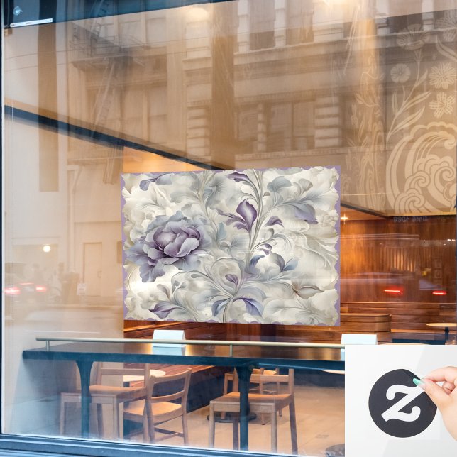 Lavender Blushing Window Cling (Lavender Blushing Window Cling)