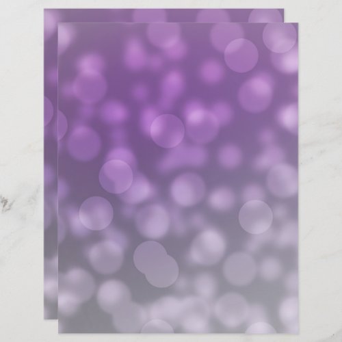 Lavender bokeh pattern scrapbook paper