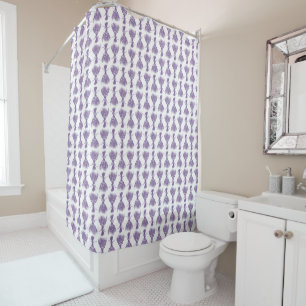 Lavender bouquet shower curtain