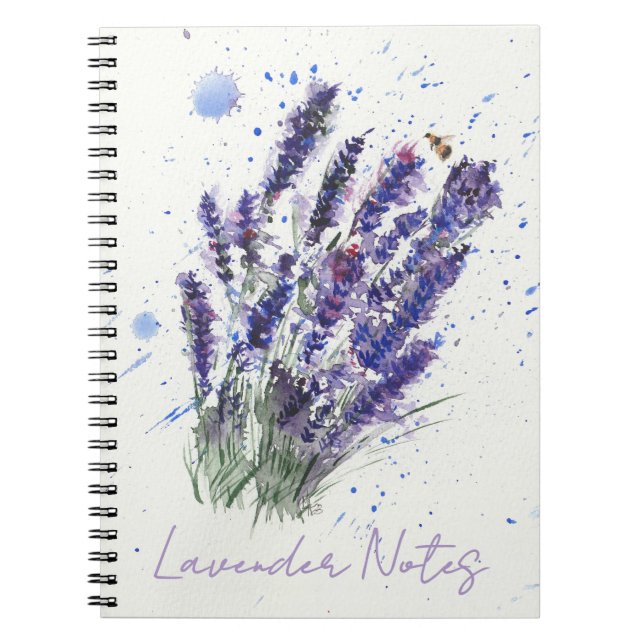 Lavender Breeze Notebook (Front)