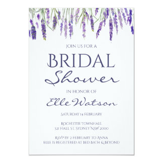 Lavender Bridal Shower Invitations 4