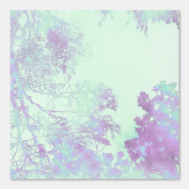 Lavender Broadleaf Mist Wallpaper (Front)