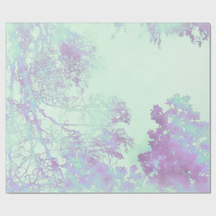 Lavender Broadleaf Mist Wrapping Paper
