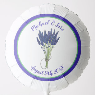 Lavender Bunch Garden Party Wedding Bridal Shower Balloon