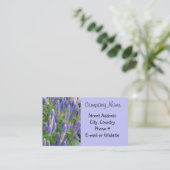 Lavender Business Card (Standing Front)
