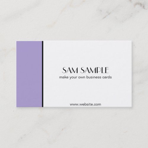 Lavender Business Card Templates