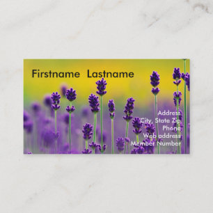 Lavender Business Card 1