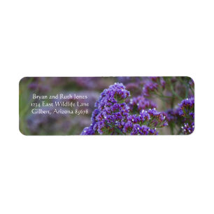 Lavender by the ocean label
