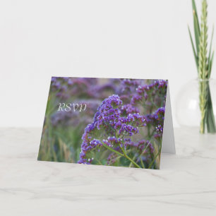 Lavender by the ocean RSVP Invitation