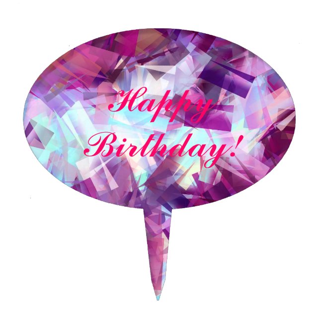 LAVENDER CAKE TOPPER (Front)