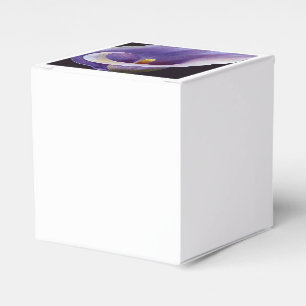 Lavender Calla Lily Favor Boxes