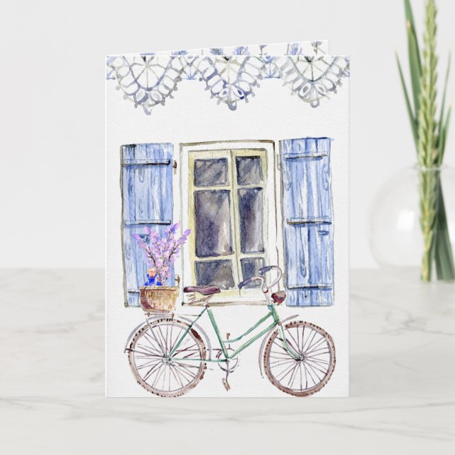 Lavender Card (Front)