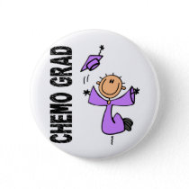 Lavender CHEMO GRAD 1 (General Cancer) Button