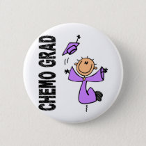 Lavender CHEMO GRAD 1 (General Cancer) Button