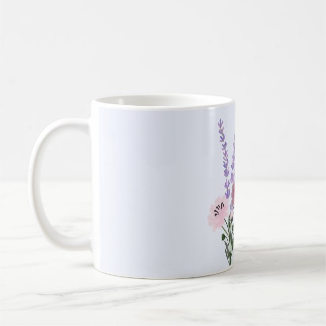 Lavender Coffee Mug (Left)