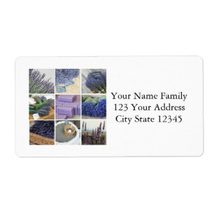 Lavender Collage by ProvenceProvence Label