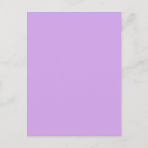 Lavender Color Postcard