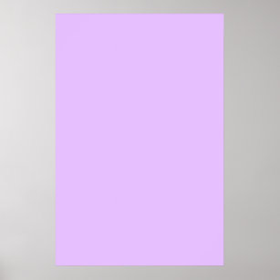 Lavender Color Poster