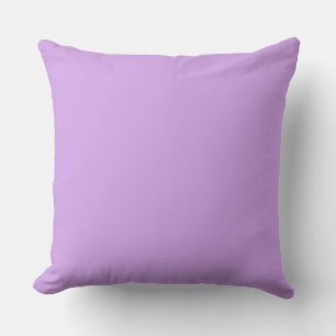 Lavender Color Throw Pillow