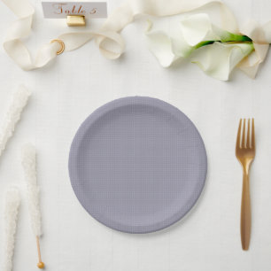 Lavender Colored Tiny Polka Dot Texture (Light) g1 Paper Plates