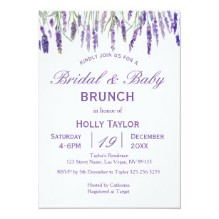 Baby And Bridal Shower Combined Invitations 9