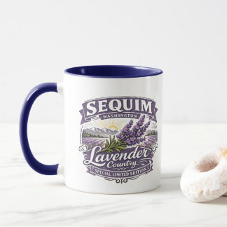 Lavender Country Mug | Purple Handle